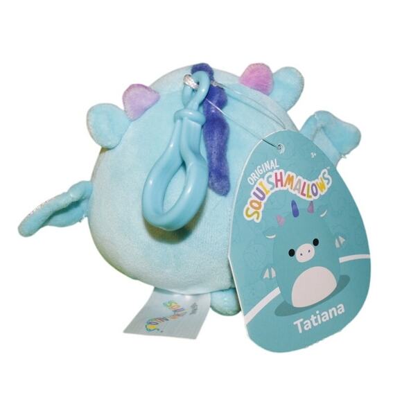 Squishmallows Backpack Clip TATIANA NWT - Picture 2 of 6